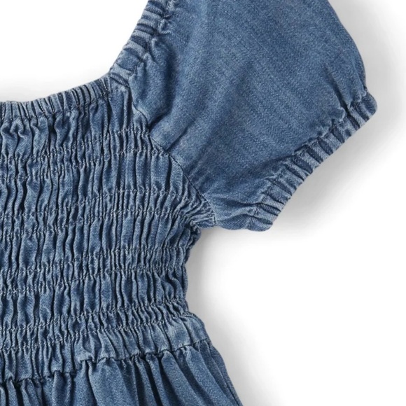 The Children's Place Denim Blue Casual Dress - Picture 2 of 4